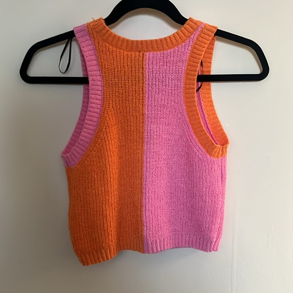 H&M Cropped Sweater Tank - Size S - Picture 2 of 5